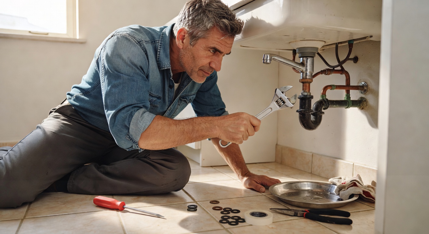 Fixing a leaky faucet — the kind of practical household repair problem our editorial team loves to tackle